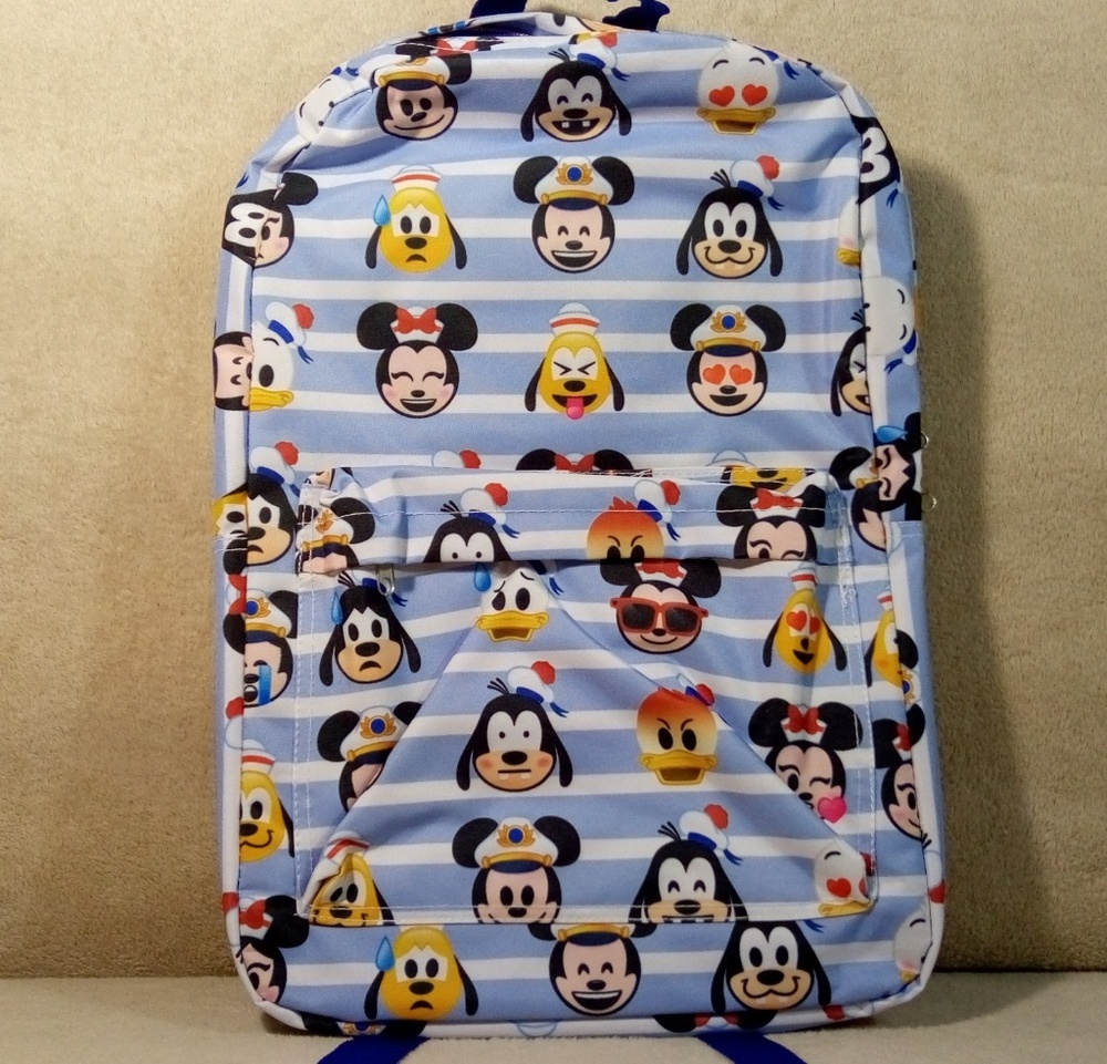 Disney Parks Mickey & Minnie & etc emoji backpack